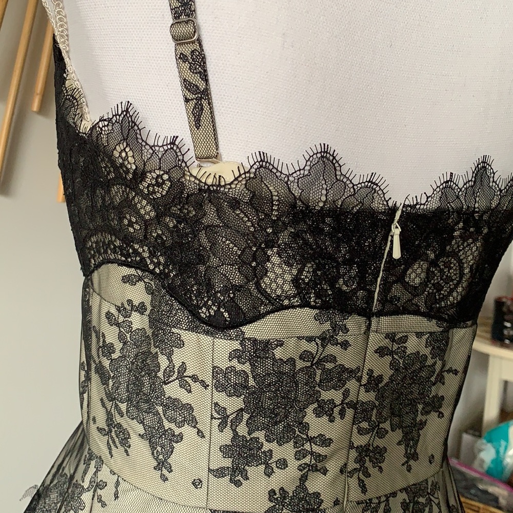 ANTHROPOLOGIE MIRROR OF VENUS TROMPE L'OEIL PEPLUM - Picture 8 of 17